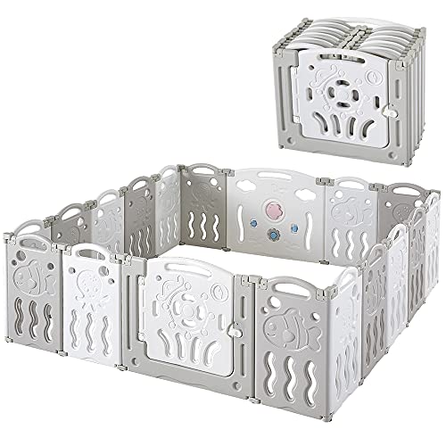 Albott Play Playpen Panels Foldable