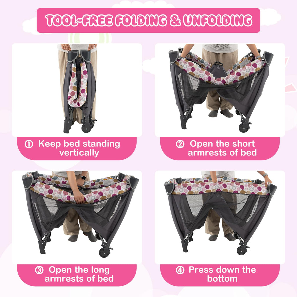 Portable Changing Bassinet Activity Baby