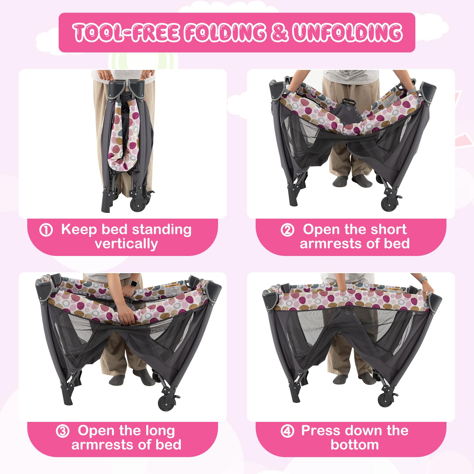Portable Changing Bassinet Activity Baby