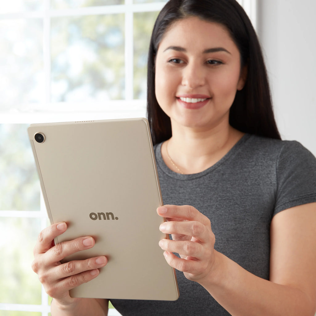 onn. 10.4" Tablet Pro, Android 13, 64 GB, Gold (2023 Model)
