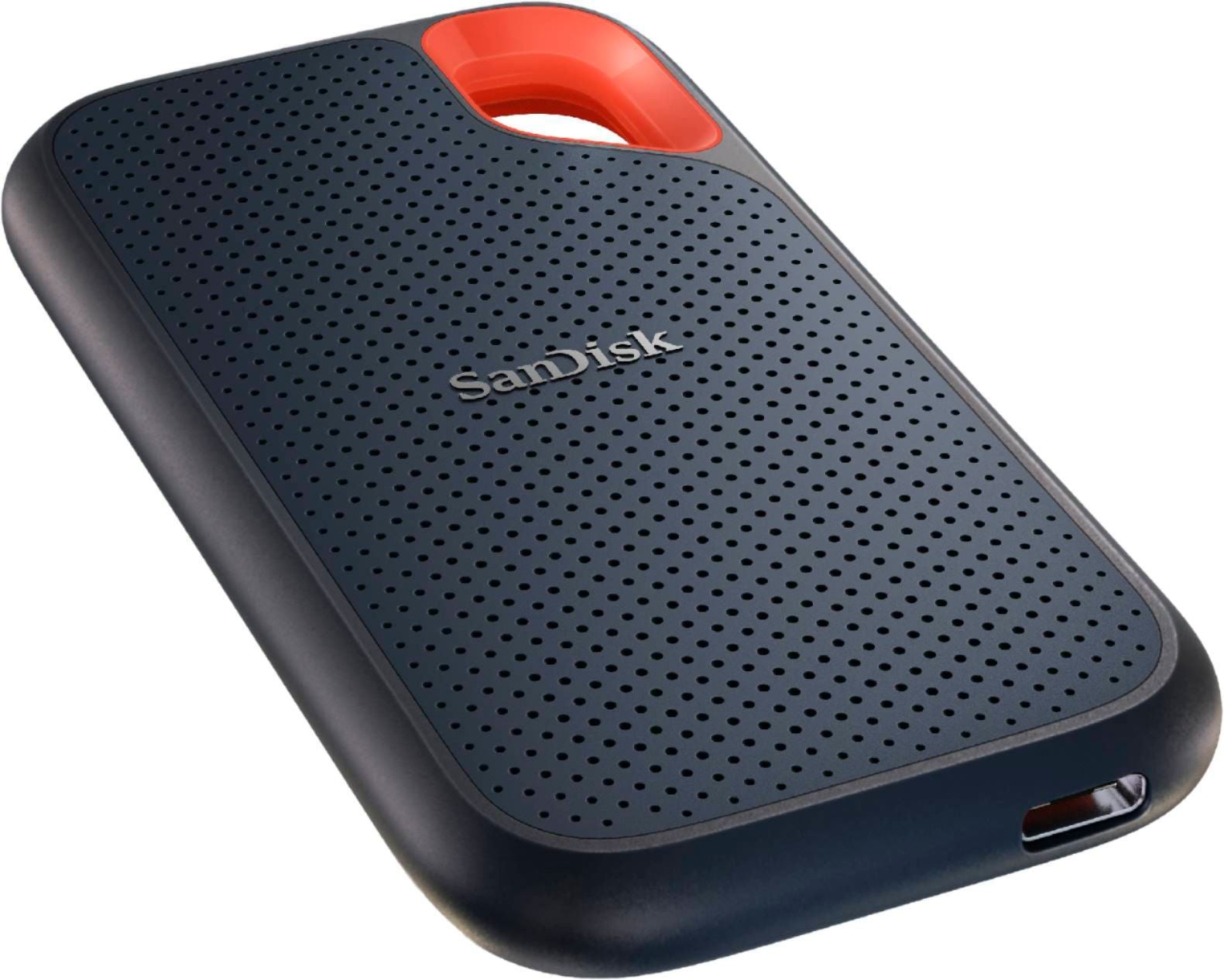 SanDisk - Extreme Portable 2TB External USB-C NVMe SSD - Black