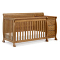 DaVinci Kalani 4-in-1 Convertible Crib & Changer in Chestnut