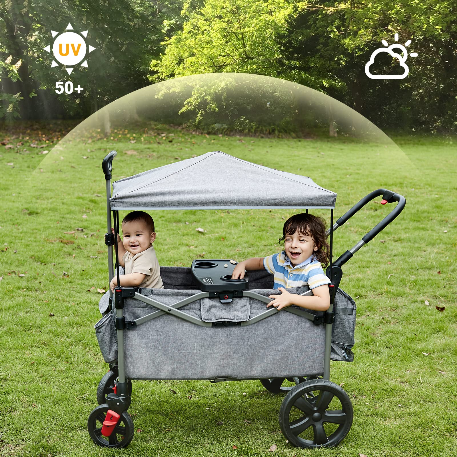 EVER ADVANCED Collapsible Adjustable Removable