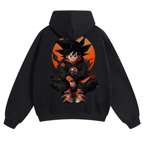 Dragon Ball DBZ Viral Anime Graphic Hoodie! Unisex 90s Retro Pullover - Funny Cartoon Streetwear Hoodies - Cozy Fleece Gift For Him Casual Cotton