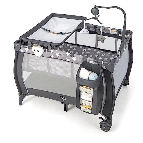 Costzon Playard Reversible Changer Bassinet