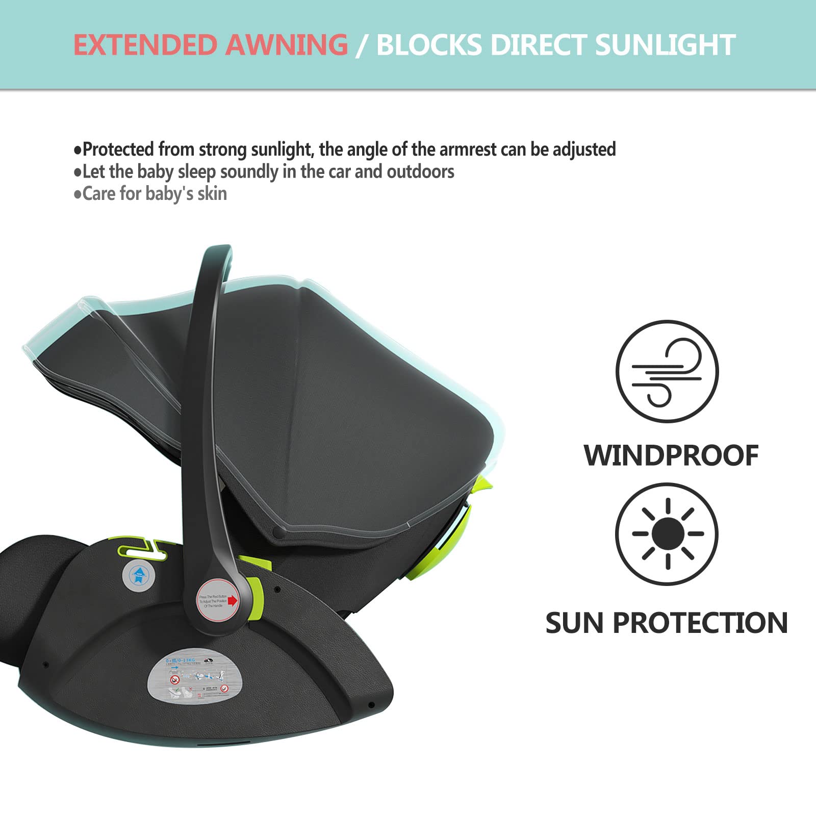 Infant Baby Stroller Bassinet Latch