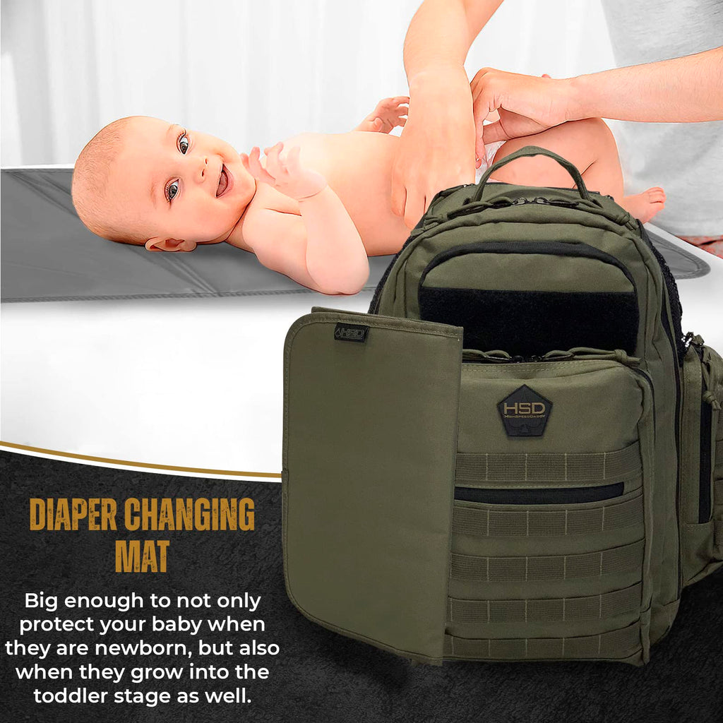 HighSpeedDaddy Baby Diaper Backpack Changing