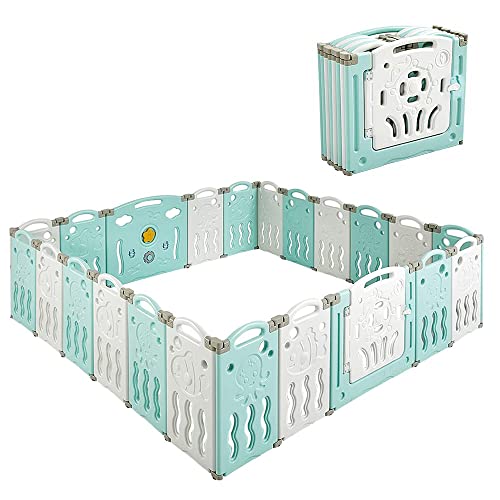 Albott Play Playpen Panels Foldable