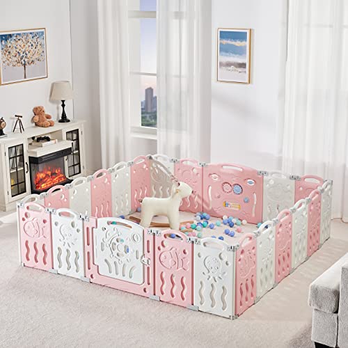 Albott Play Playpen Panels Foldable
