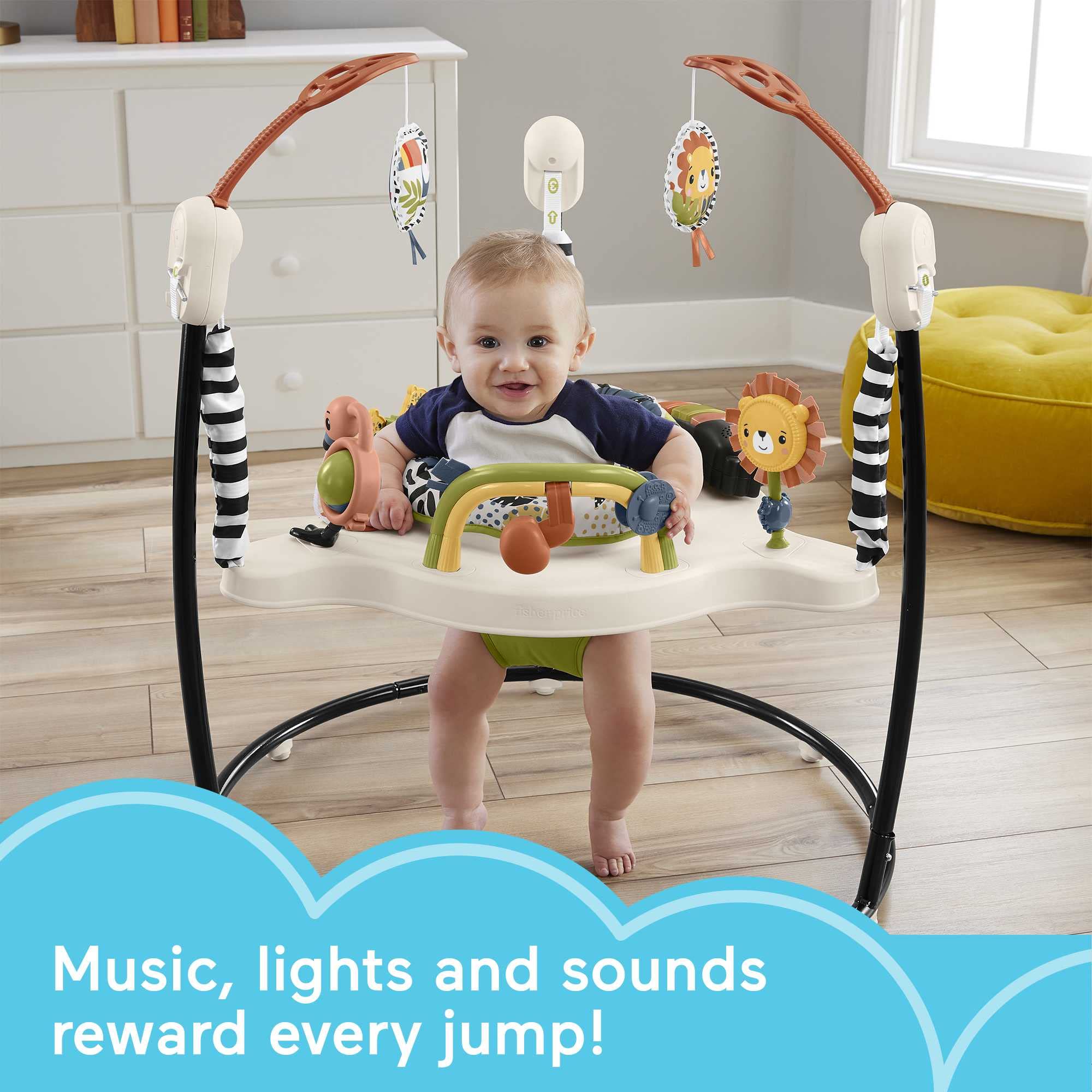Fisher Price Jumperoo Activity Interactive Paradise