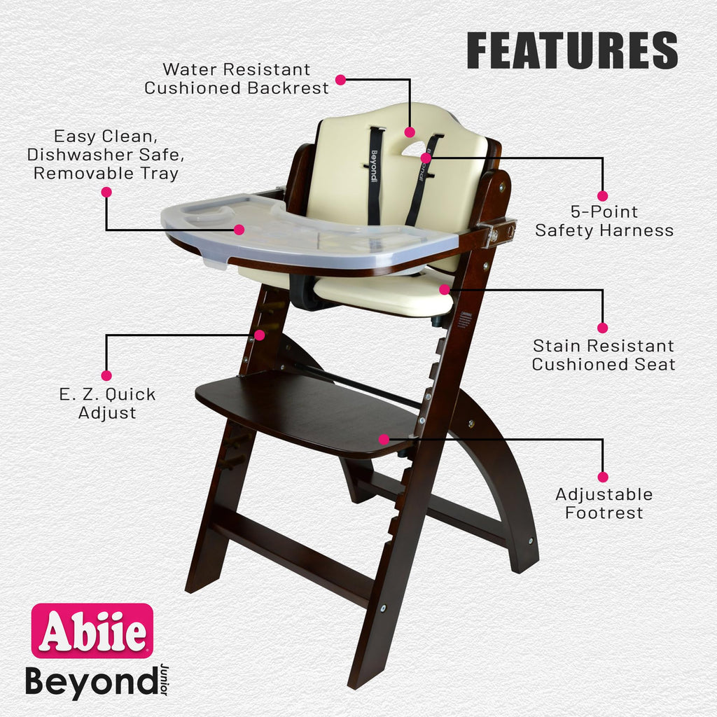 Abiie Adjustable Highchair Solution Toddlers