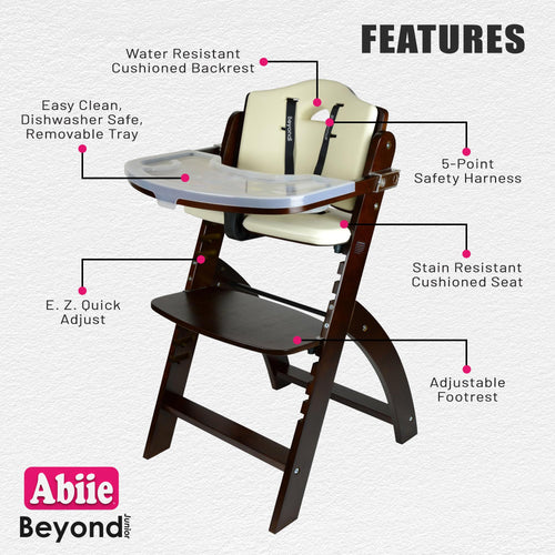 Abiie Adjustable Highchair Solution Toddlers